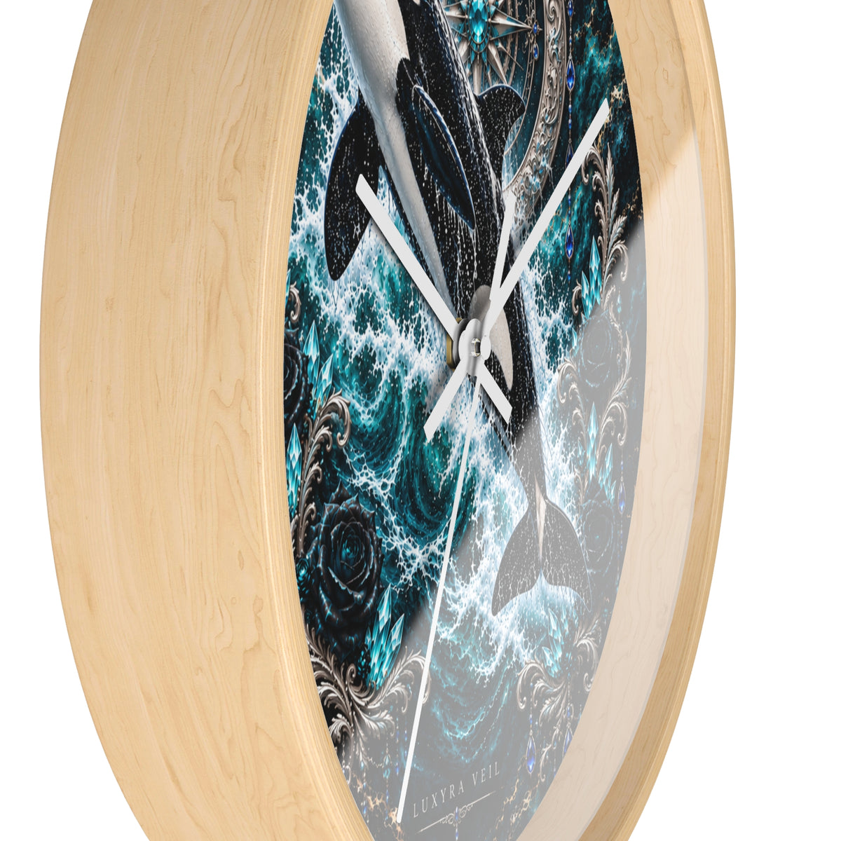 Storm Orca Wall Clock