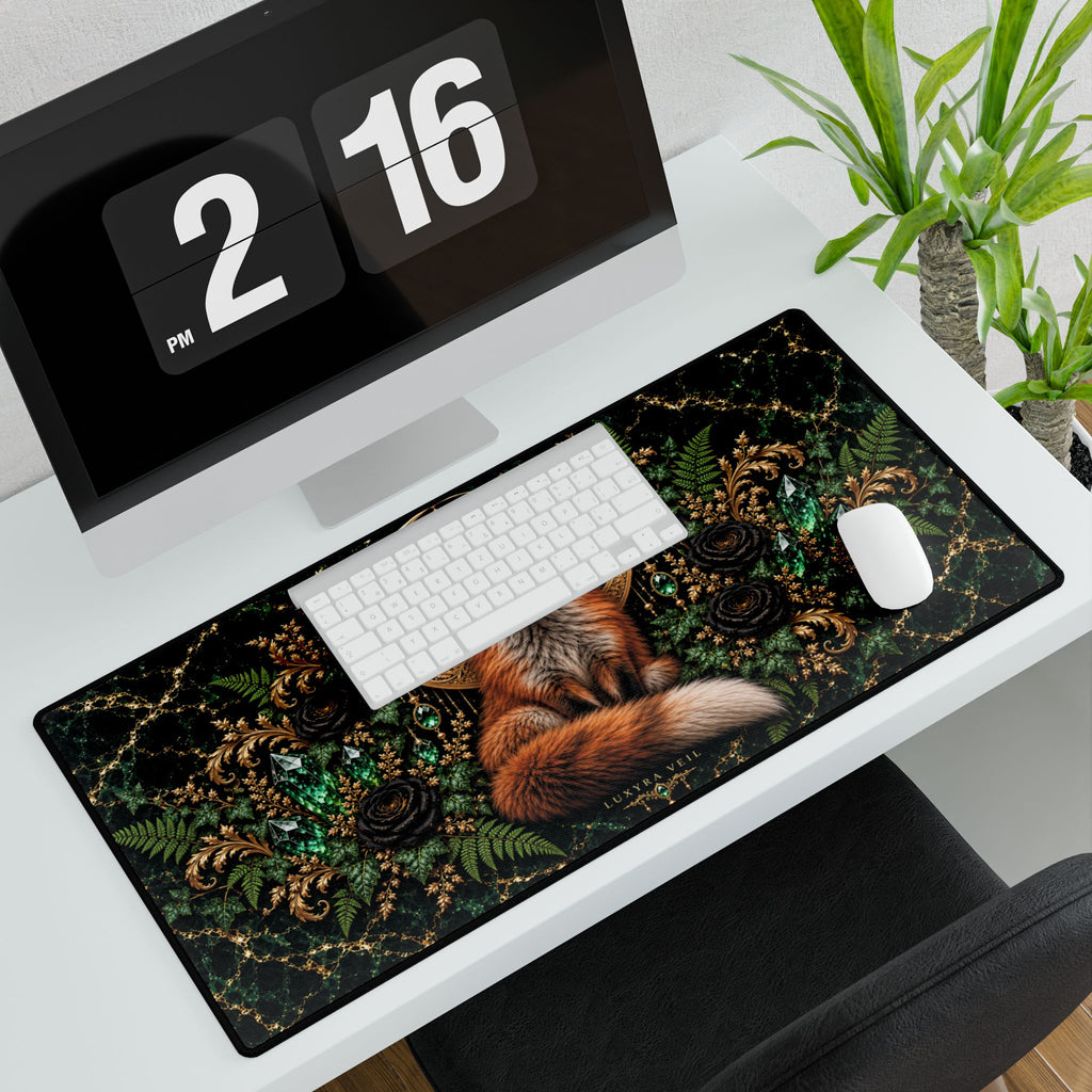 Woodland Fox Desk Mat