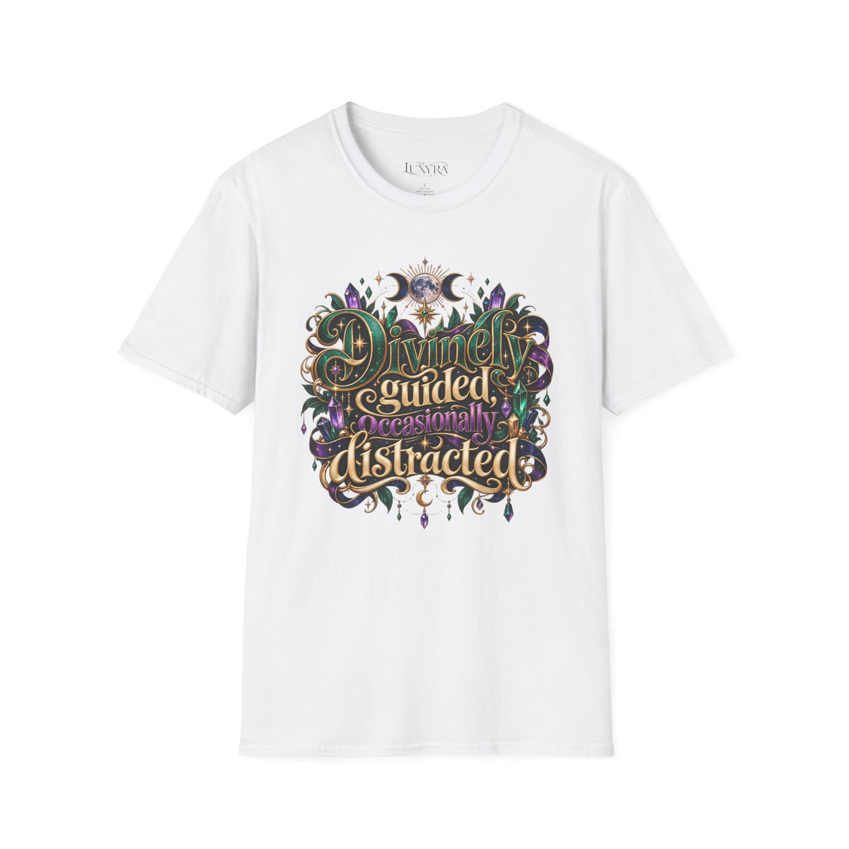 Divinely Guided Occasionally Distracted Tee