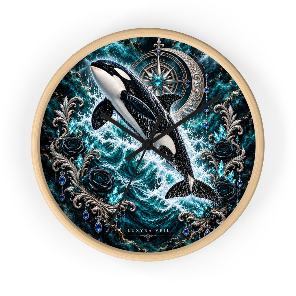 Storm Orca Wall Clock