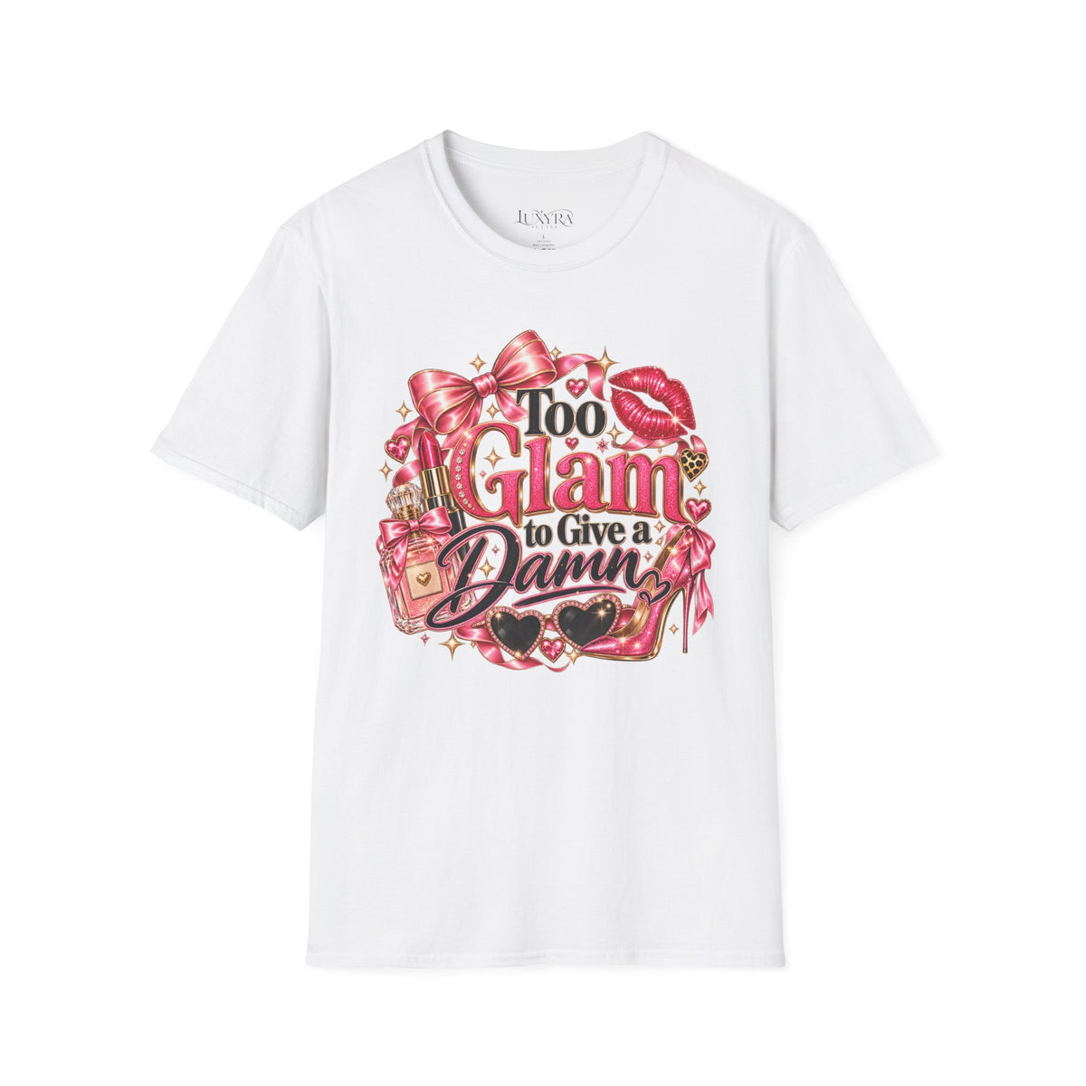Too Glam to Give a Damn Tee