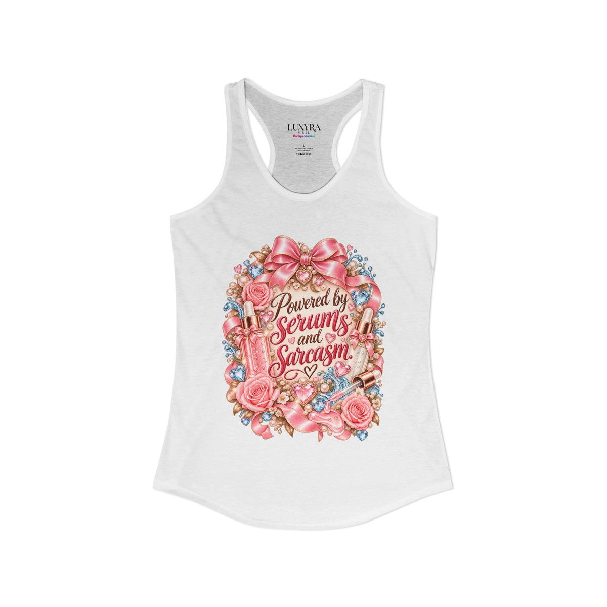 Powered by Serums & Sarcasm Tank