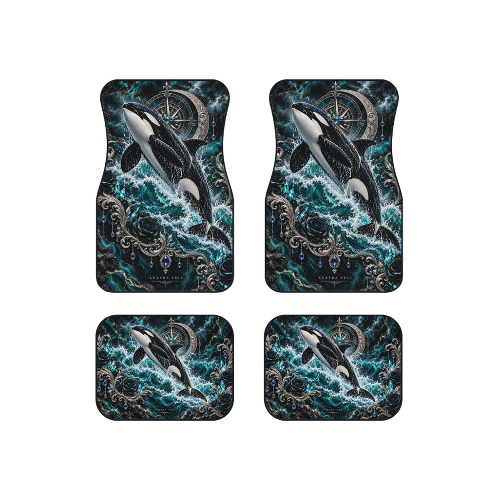 Storm Orca Car Floor Mats – Set of 4