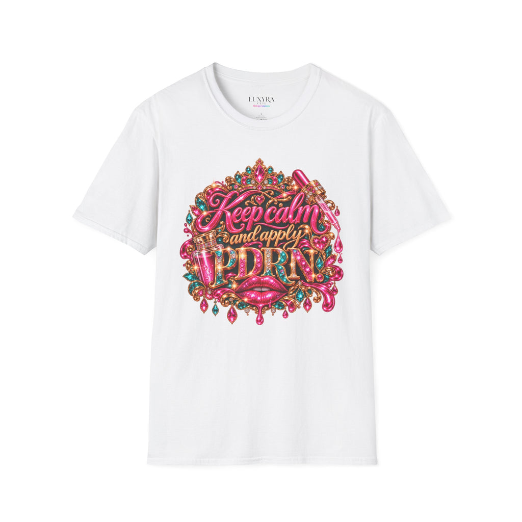 Keep Calm & Apply PDRN Tee – Design 2