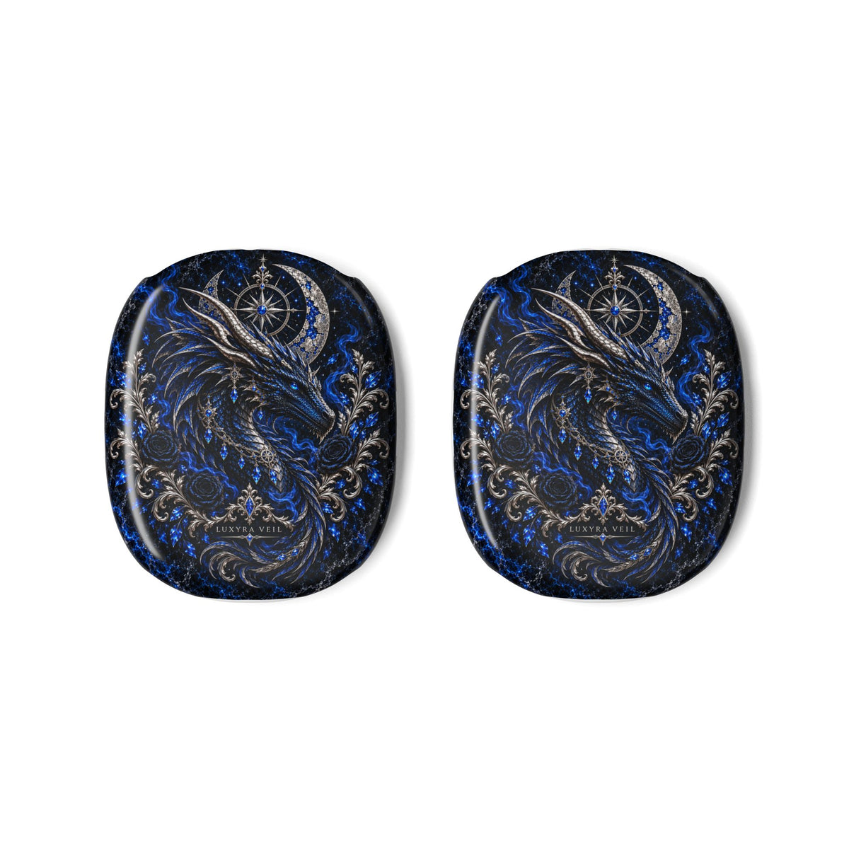 Sapphire Dragon AirPods Max Covers