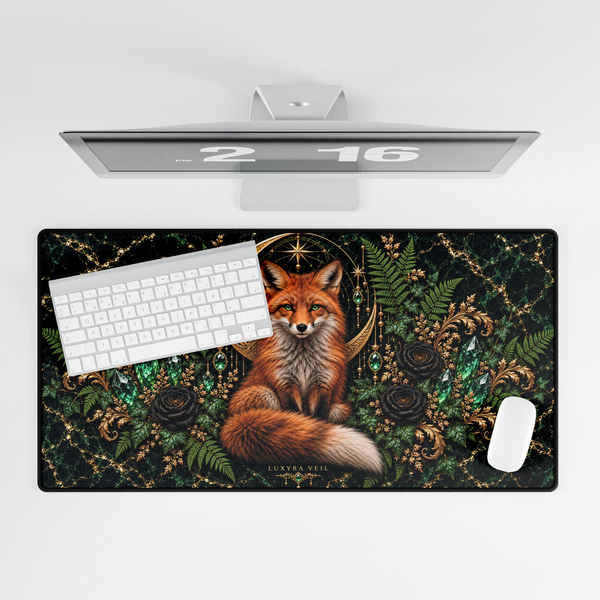 Woodland Fox Desk Mat