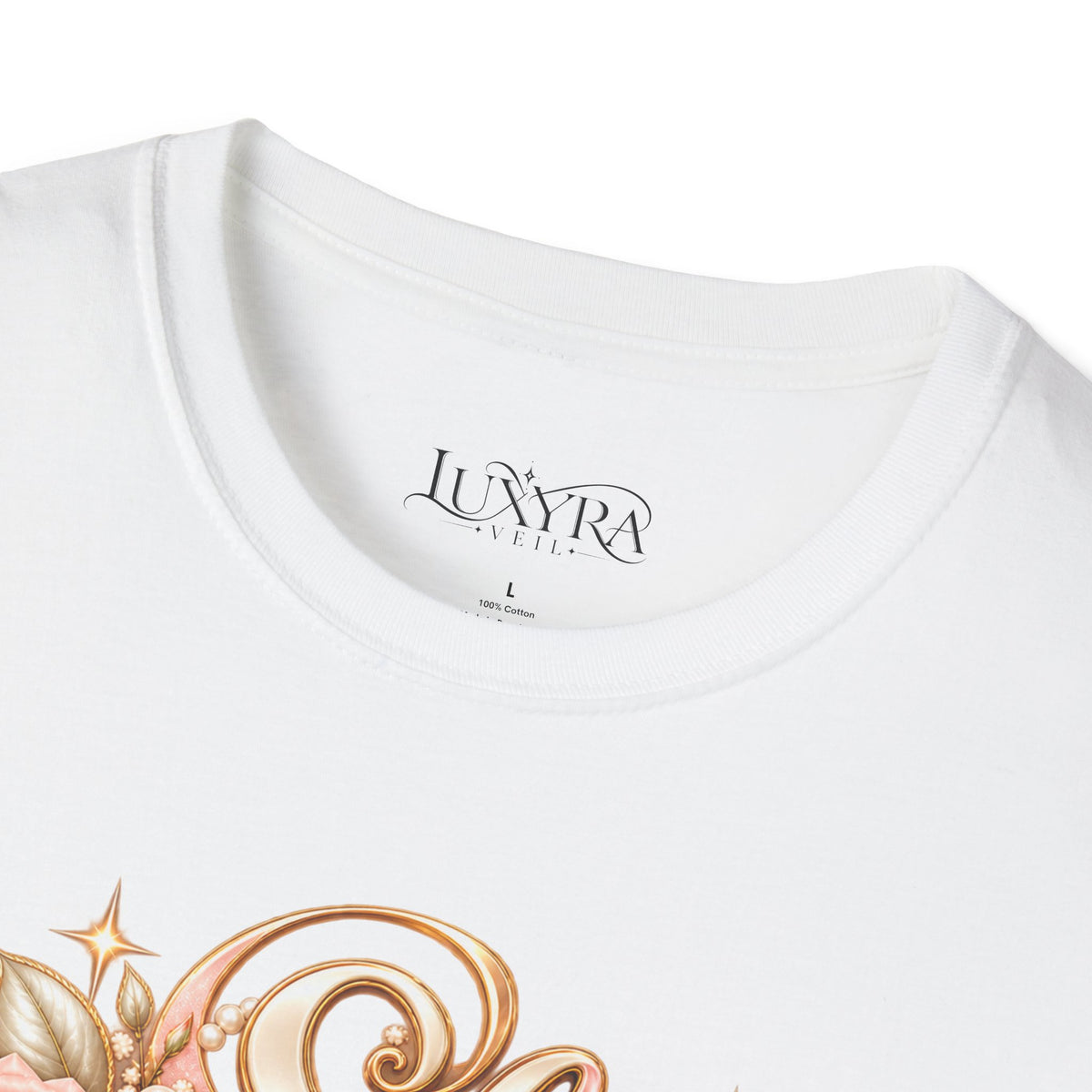 She Glows Differently Peach Tee