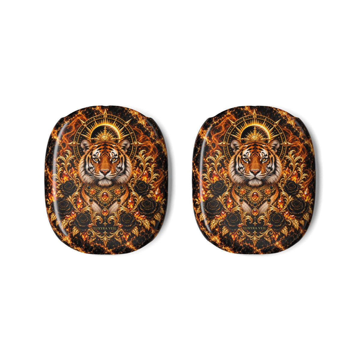 Solar Tiger AirPods Max Covers