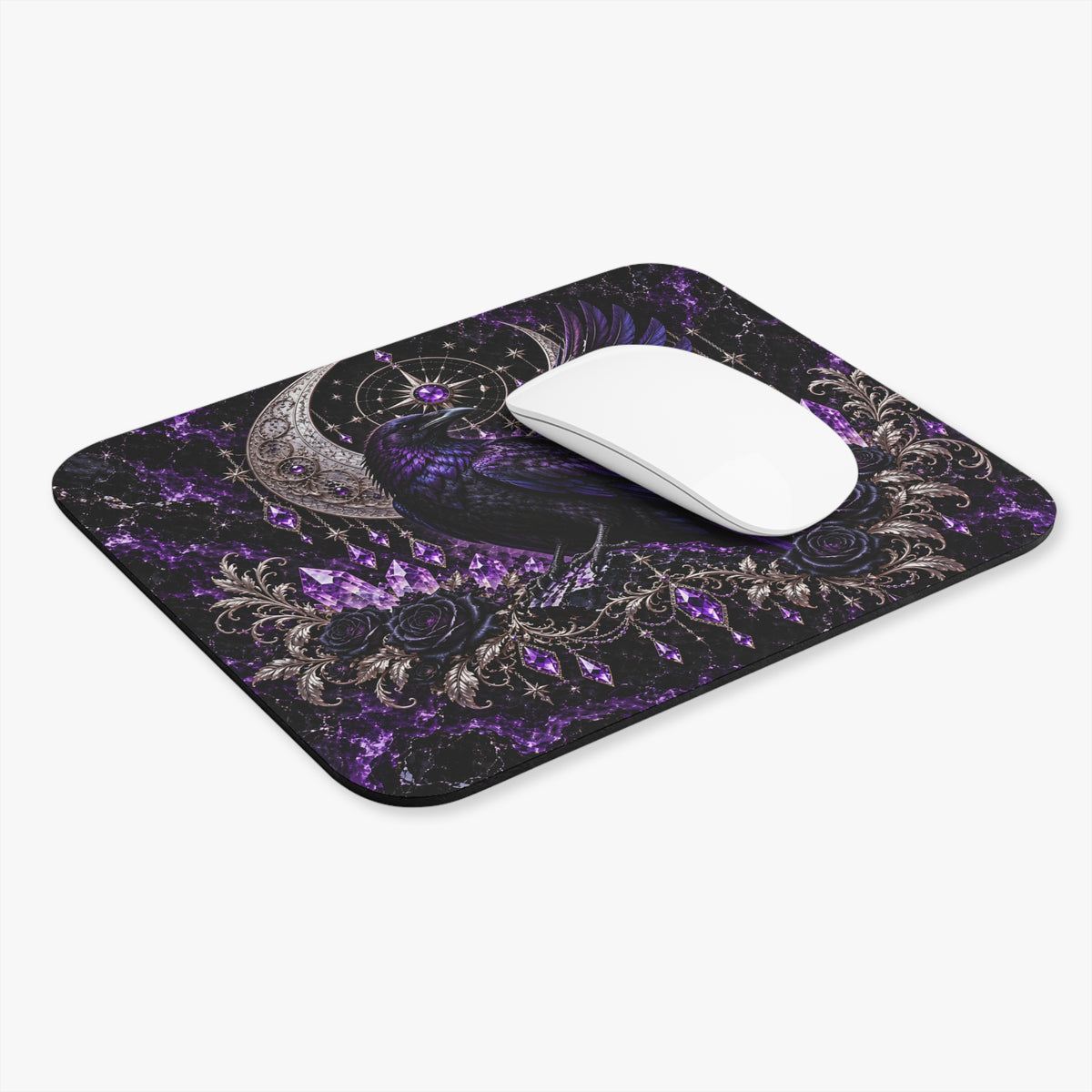 Midnight Raven Mouse Mat
