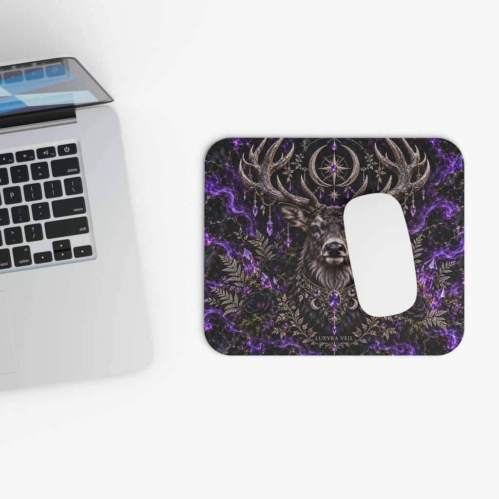 Amethyst Stag Mouse Mat