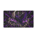 Midnight Raven Stitched-Edge Desk Mat