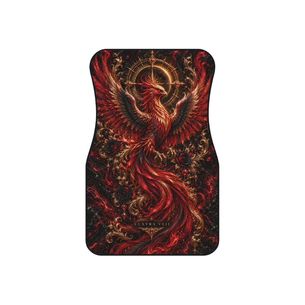 Phoenix Rising Car Floor Mats – Set of 4