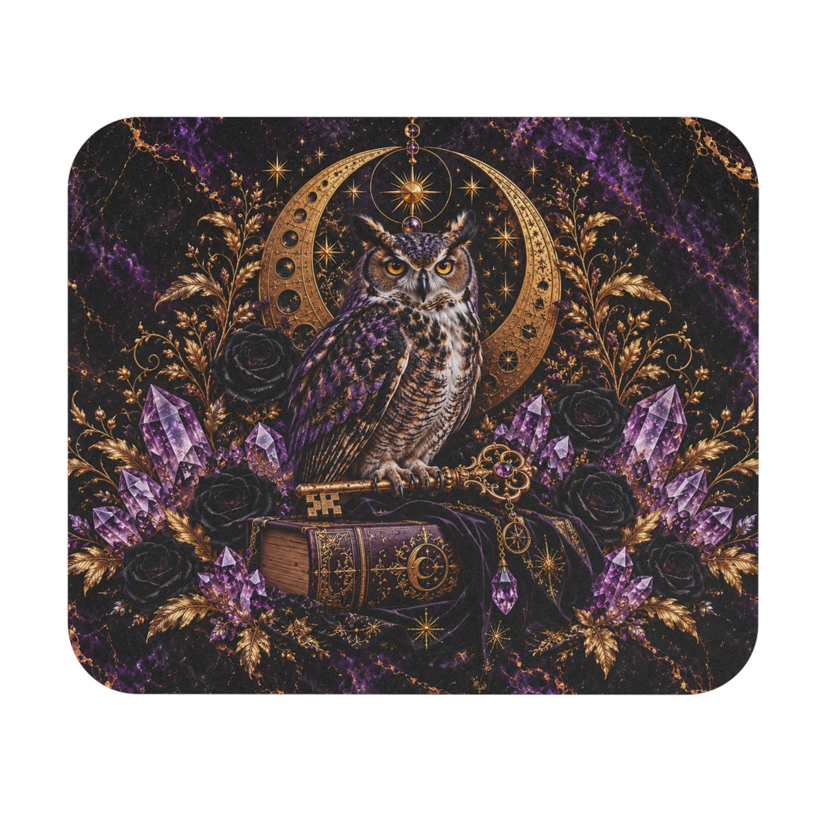 Celestial Owl Mouse Mat