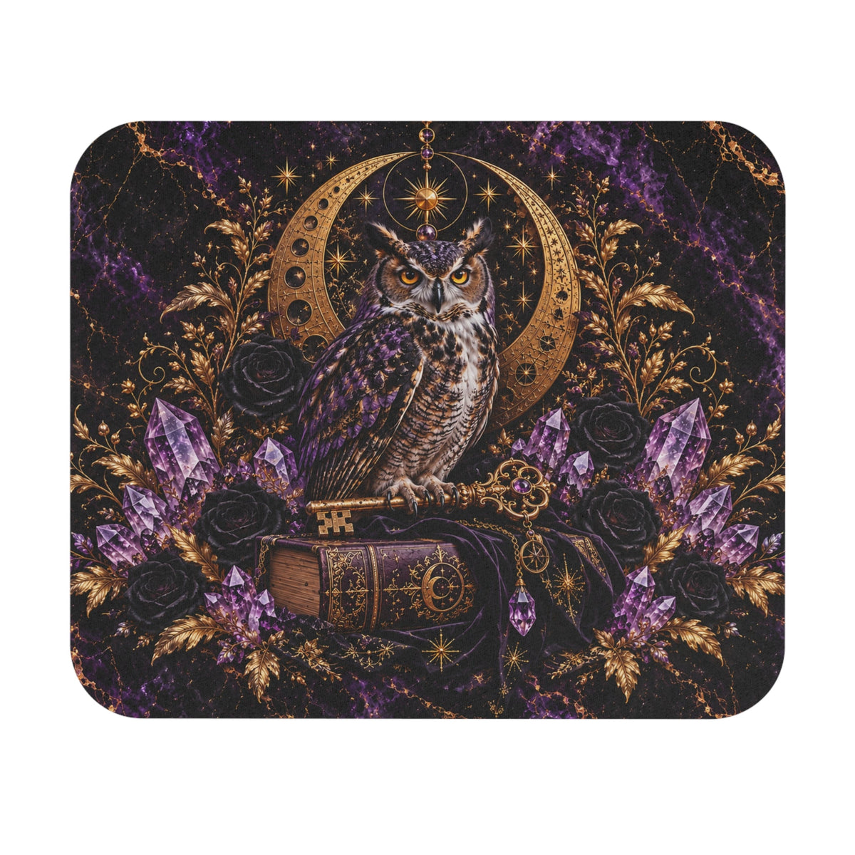 Celestial Owl mouse pad included in bundle