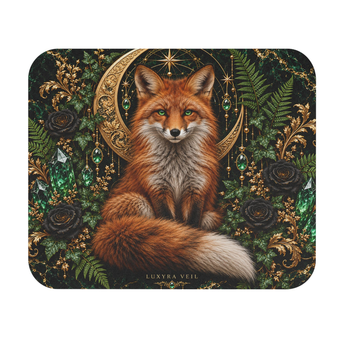 Woodland Fox mouse pad included in bundle