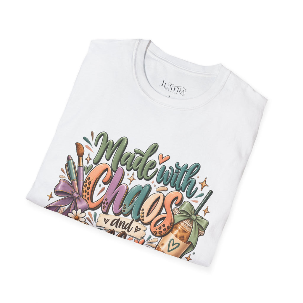 Chaos and Caffeine Pastel Tee