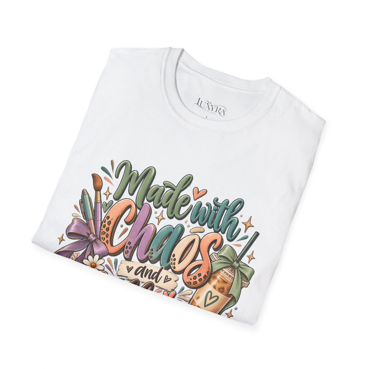 Chaos and Caffeine Pastel Tee