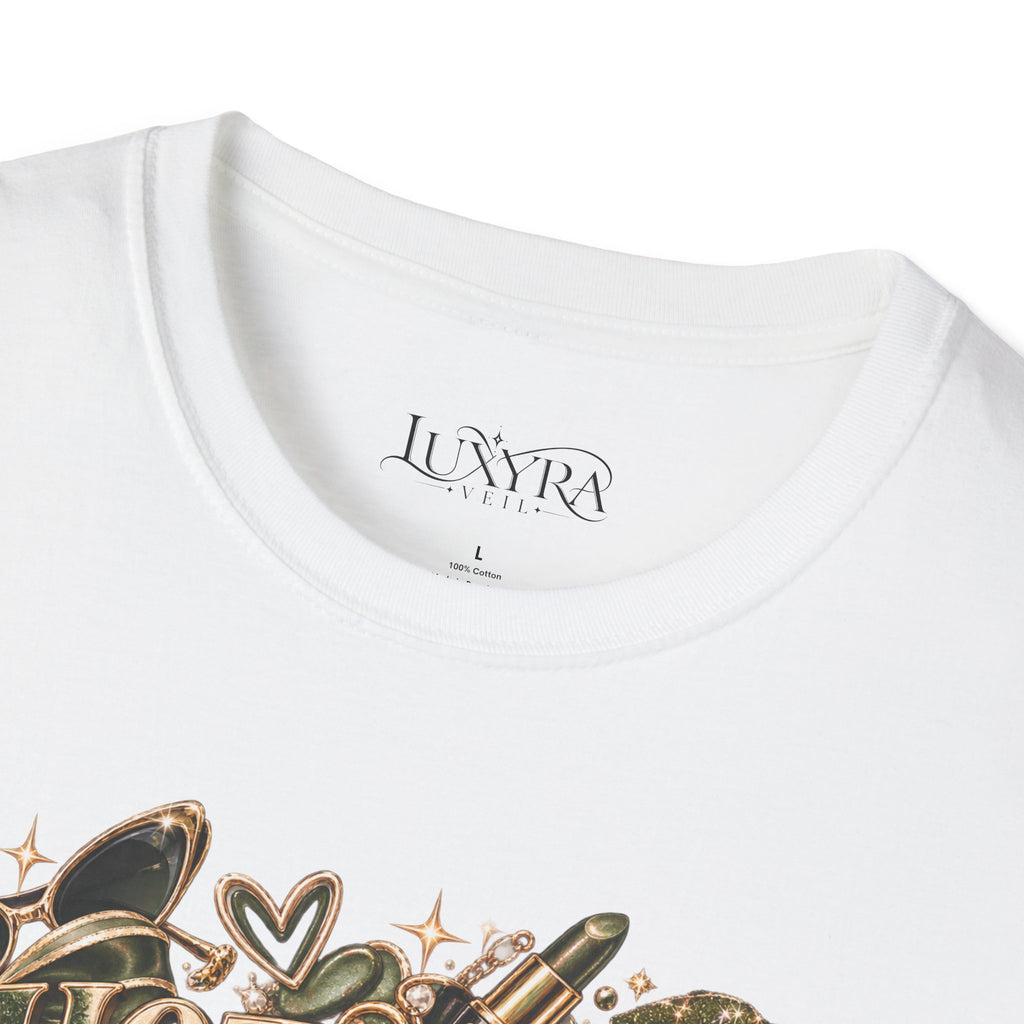 Hot Mess Iconic Gold Tee