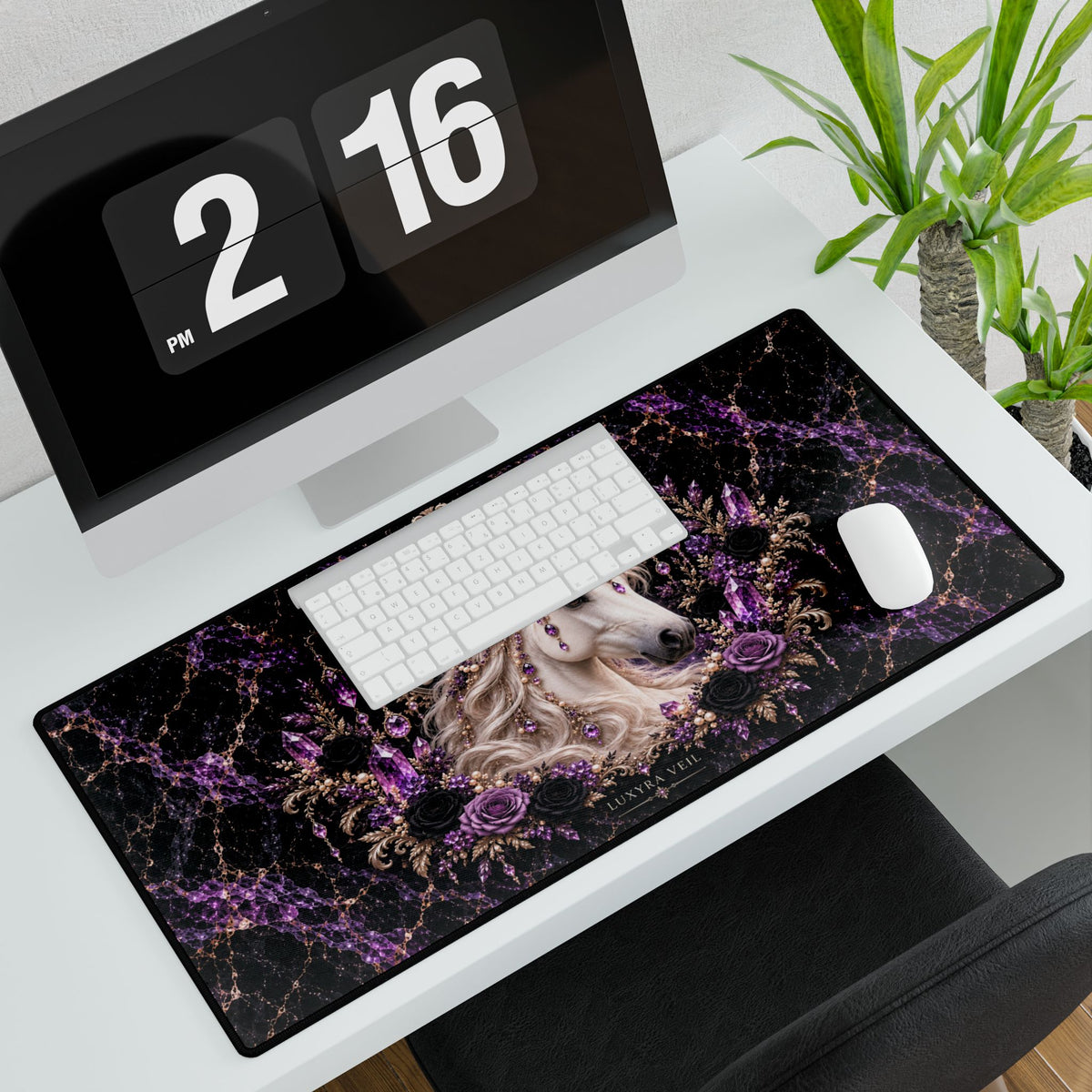 Celestial Unicorn Desk Mat