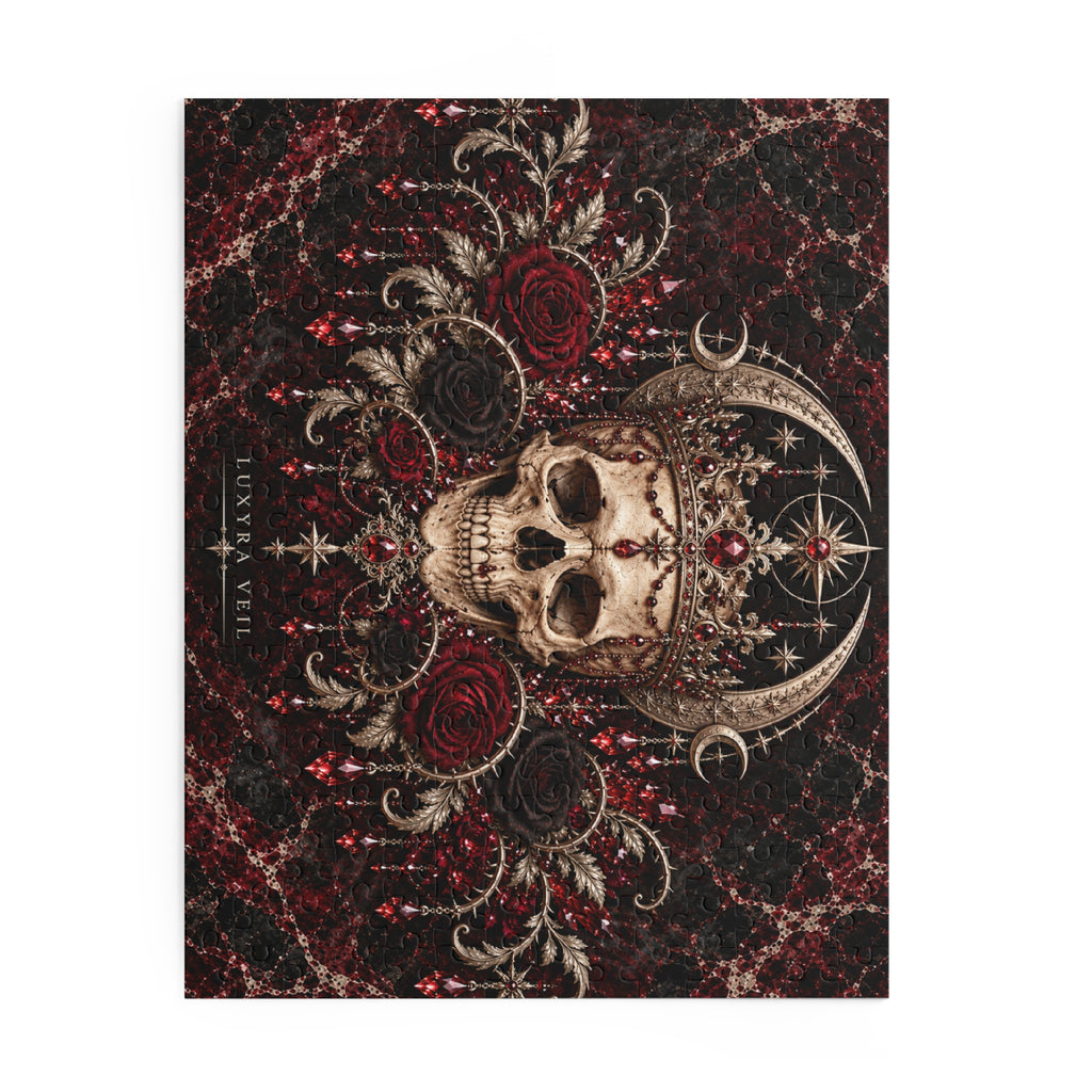 Crowned Skull 252-Piece Jigsaw Puzzle