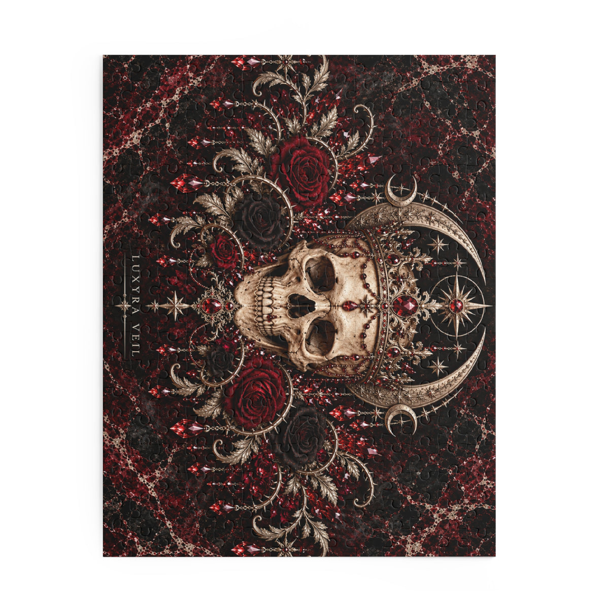 Crowned Skull 252-Piece Jigsaw Puzzle