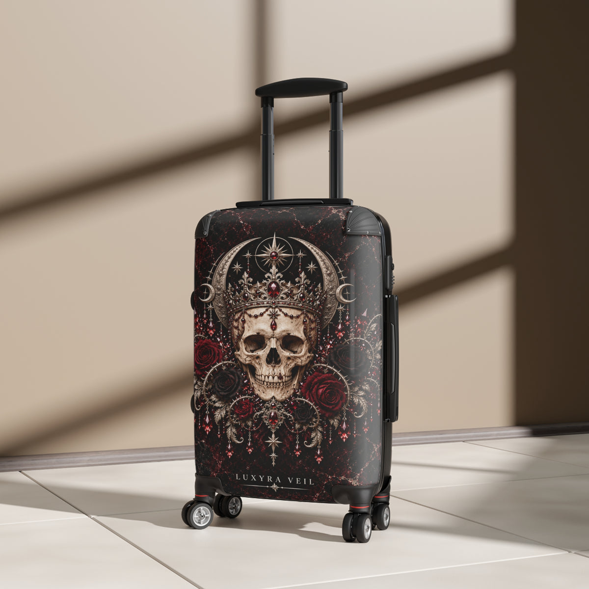 Crowned Skull Suitcase