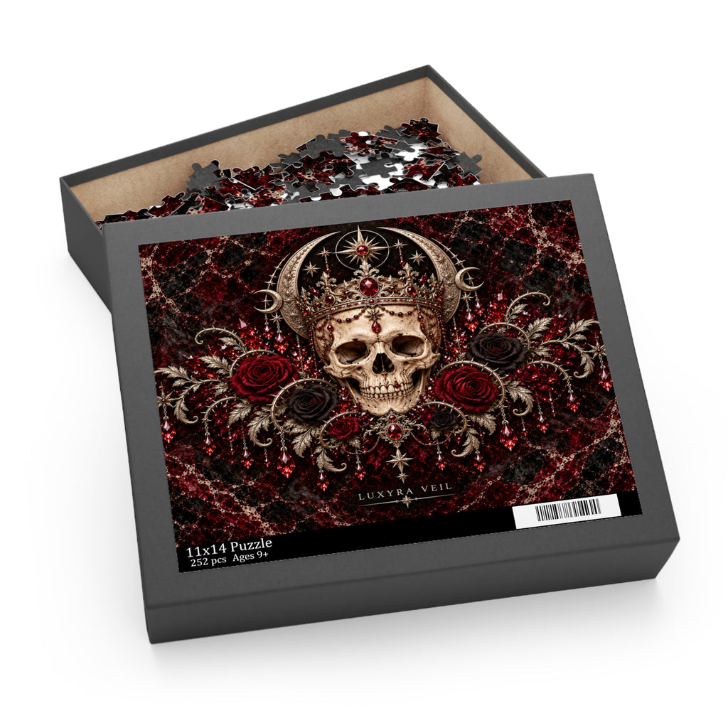Crowned Skull 252-Piece Jigsaw Puzzle