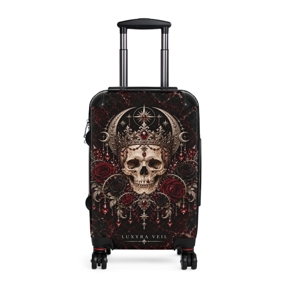 Crowned Skull Suitcase