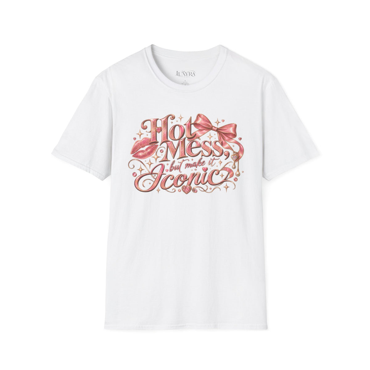 Hot Mess Iconic Script Tee