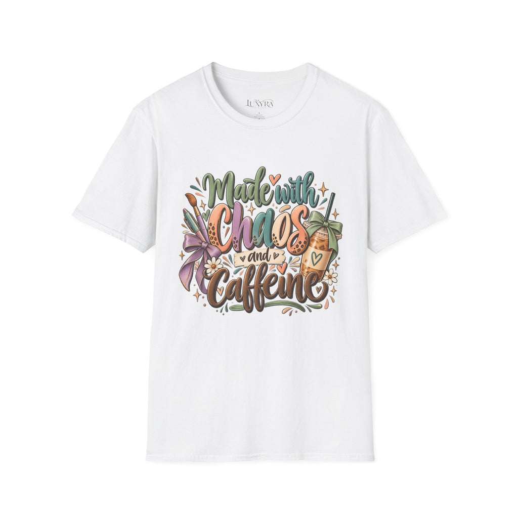 Chaos and Caffeine Pastel Tee