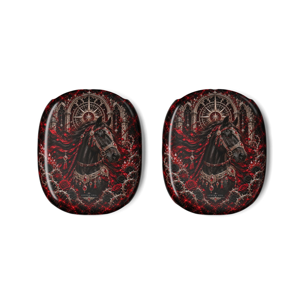 Crimson Stallion AirPods Max Covers