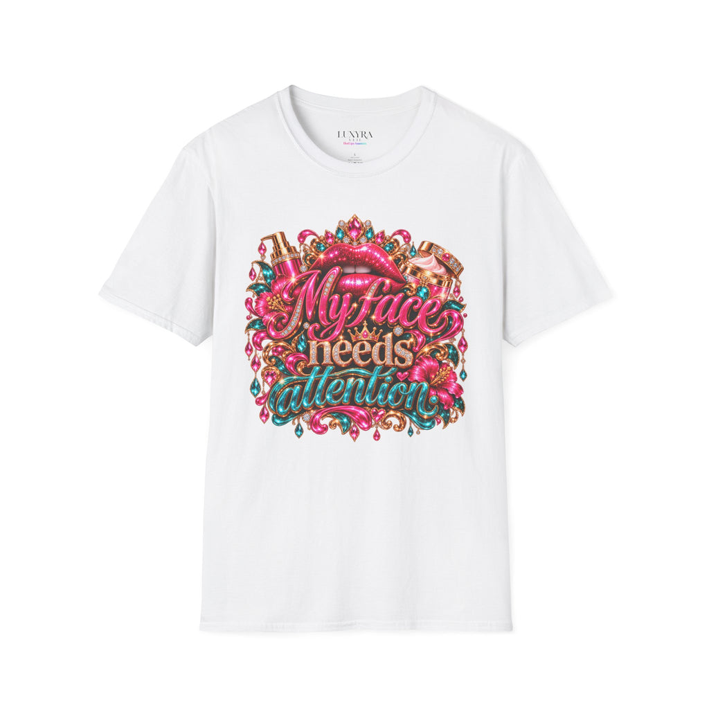 My Face Needs Attention Tee