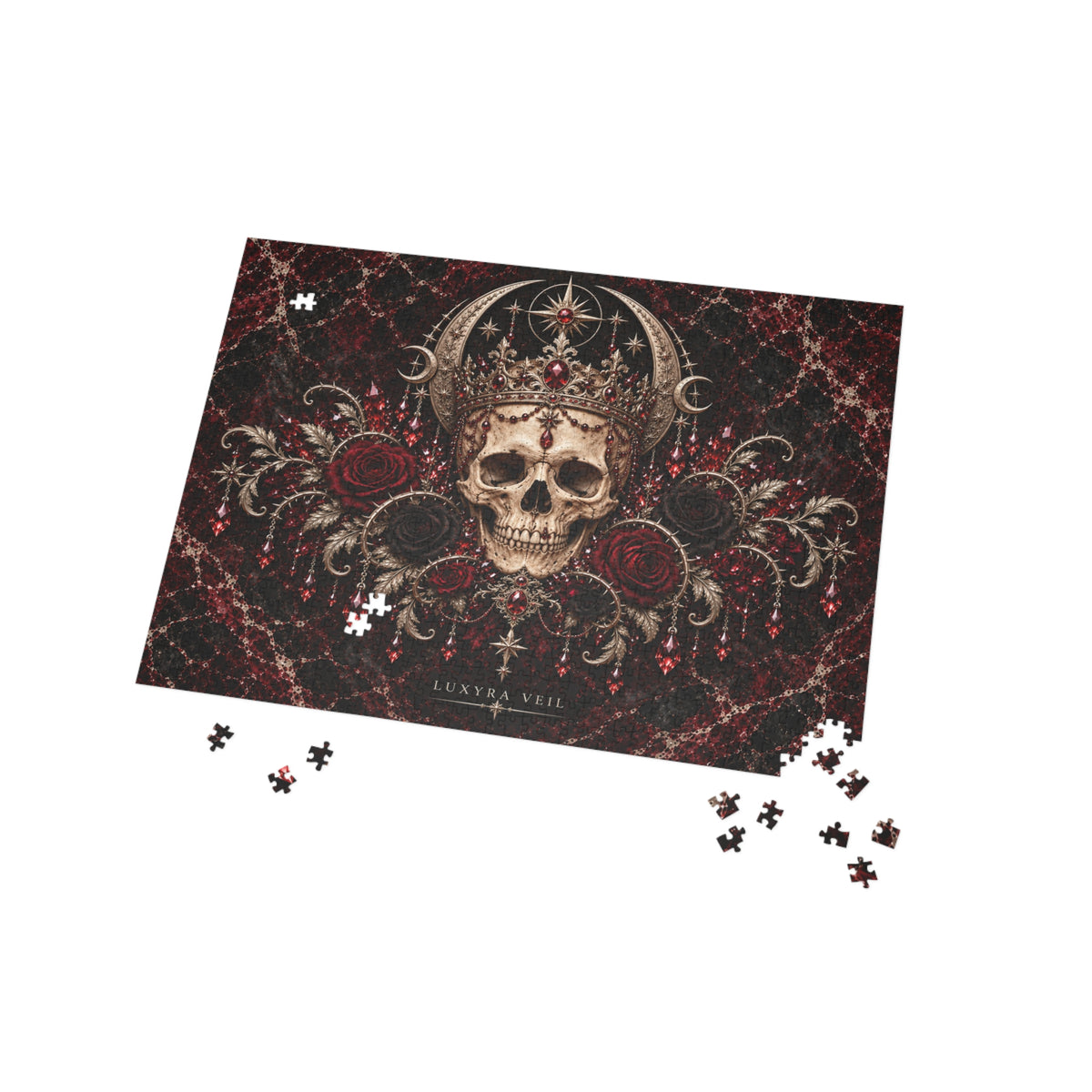 Crowned Skull 1,000-Piece Jigsaw Puzzle