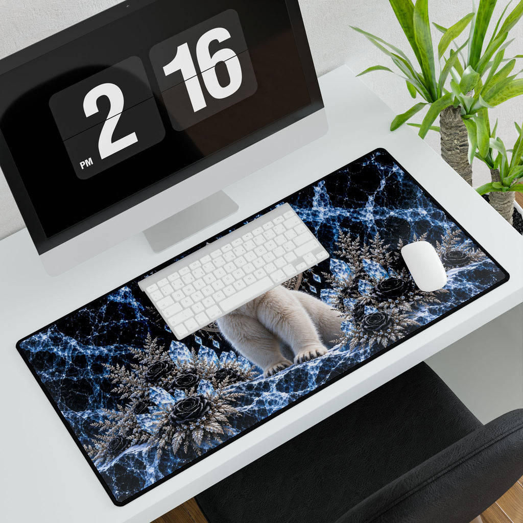 Arctic Polar Bear Desk Mat