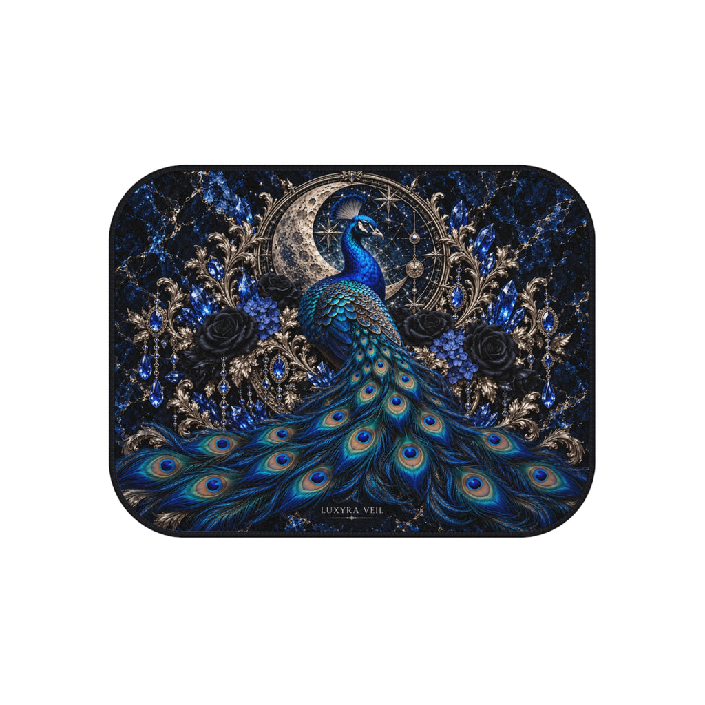 Sapphire Peacock Car Floor Mats – Set of 4