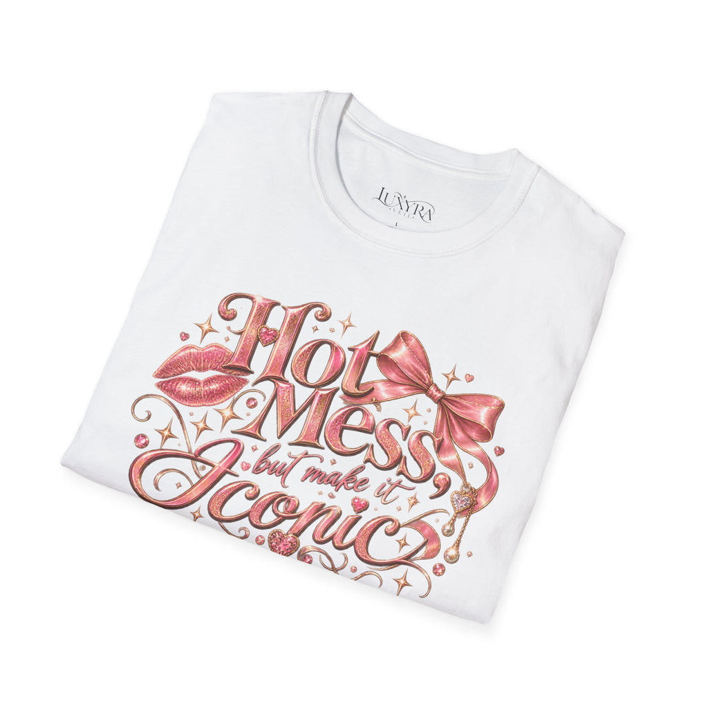 Hot Mess Iconic Script Tee