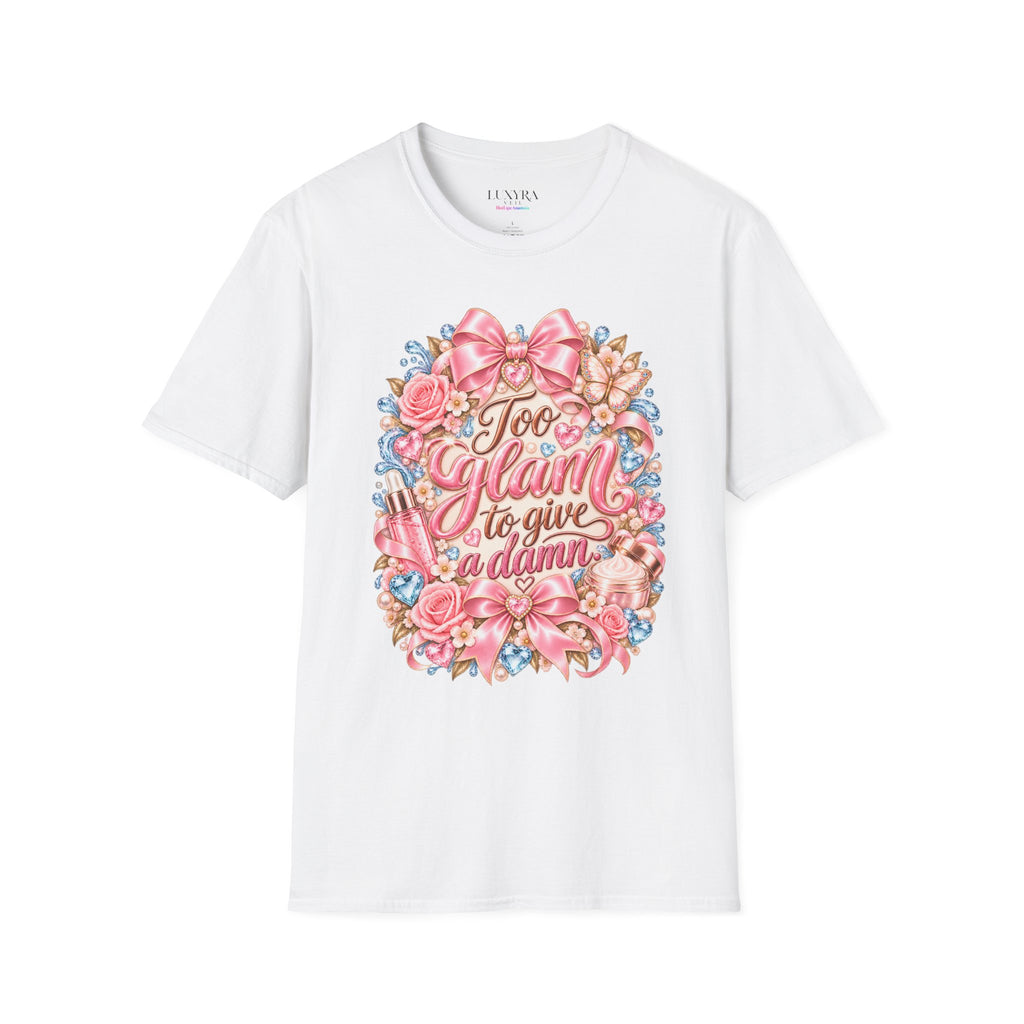 Too Glam to Give a Damn Tee