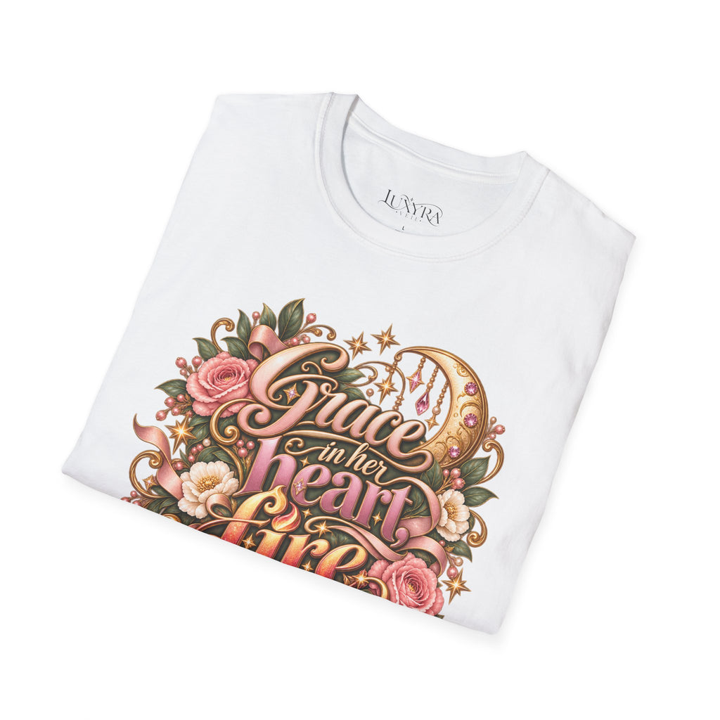 Grace in Her Heart Fire in Her Soul Tee