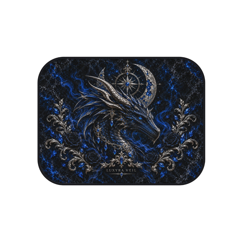 Sapphire Dragon Car Floor Mats – Set of 4