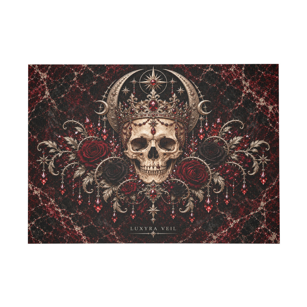 Crowned Skull 1,000-Piece Jigsaw Puzzle