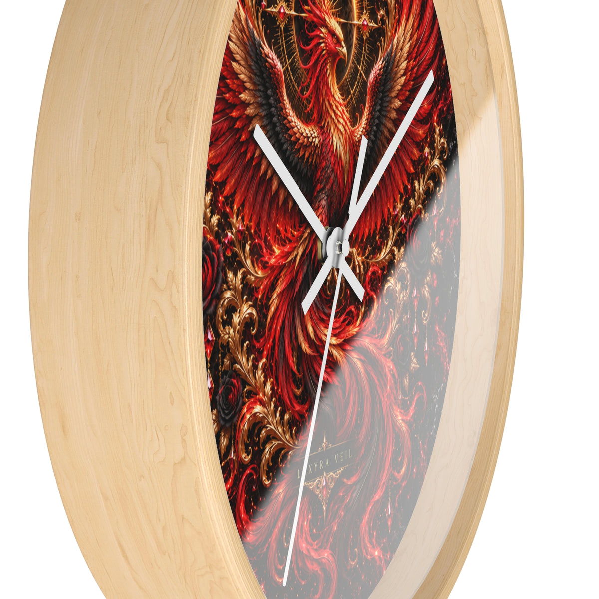 Phoenix Rising Wall Clock