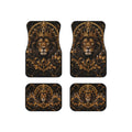 Crowned Lion Car Floor Mats – Set of 4