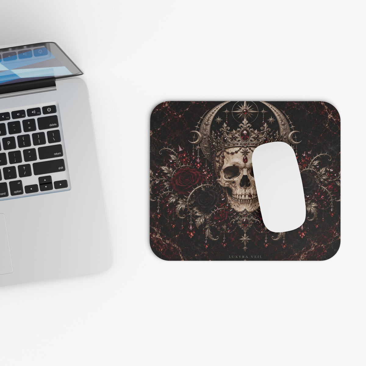 Crowned Skull Mouse Mat