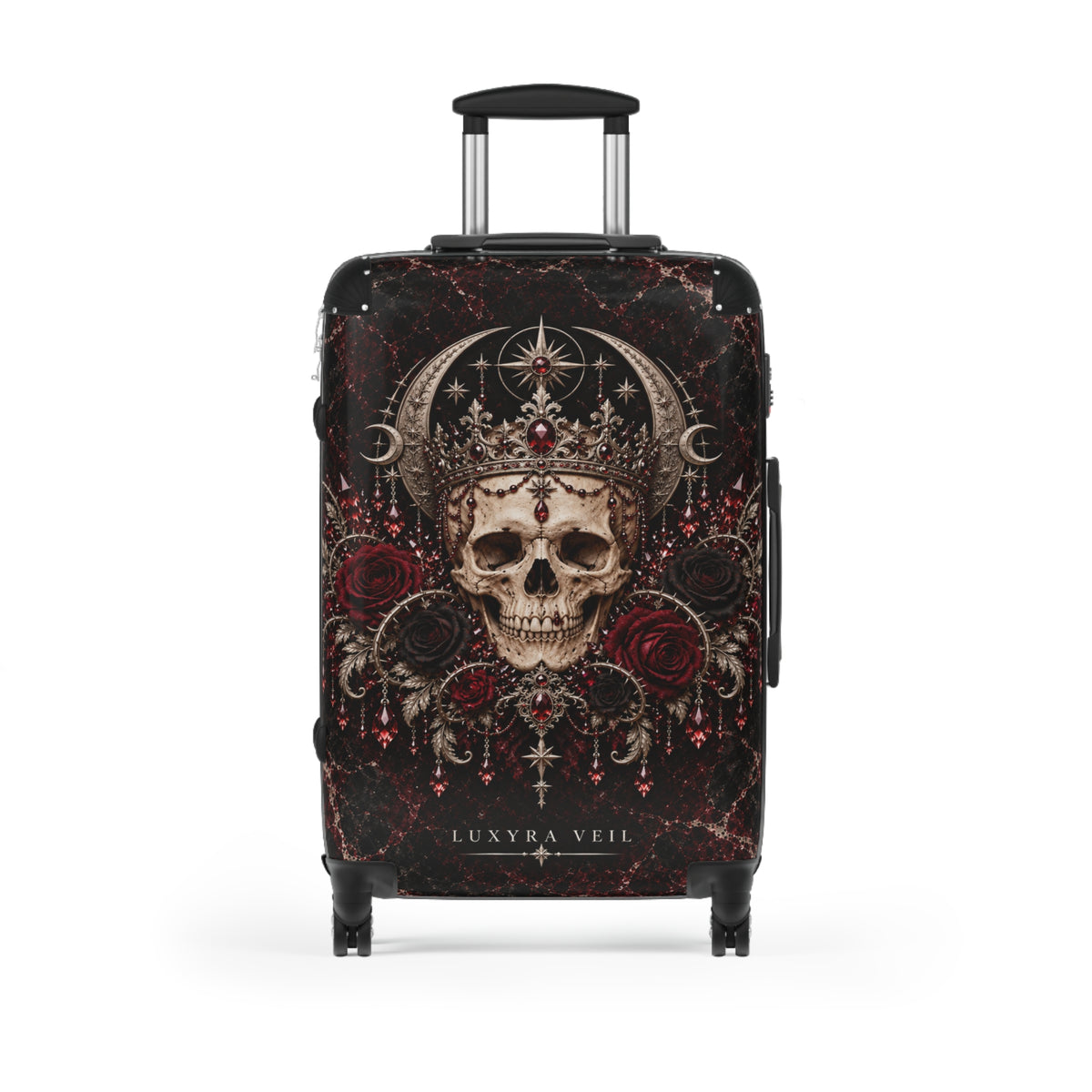 Crowned Skull Suitcase