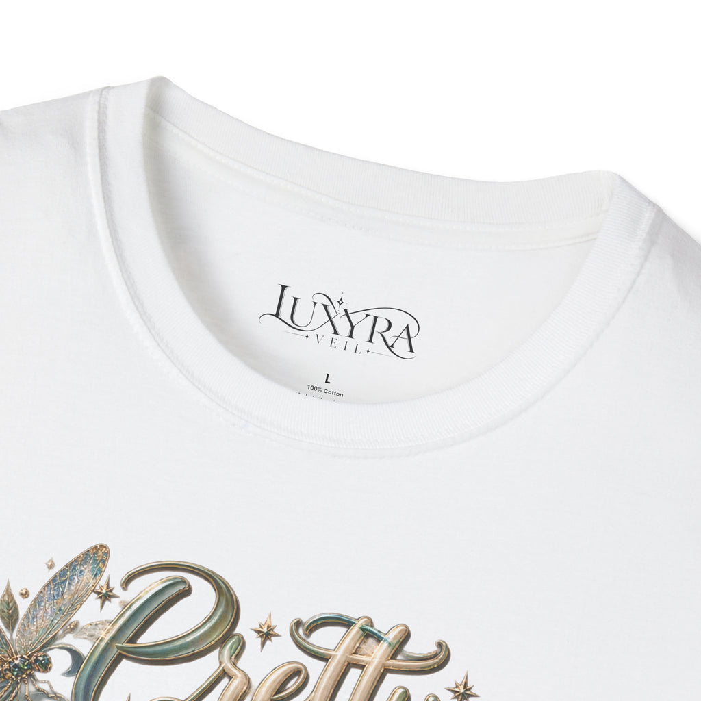 Pretty Chaotic and Unbothered Gold Tee
