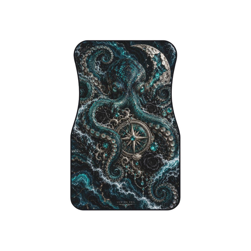 Abyssal Octopus Car Floor Mats – Set of 4
