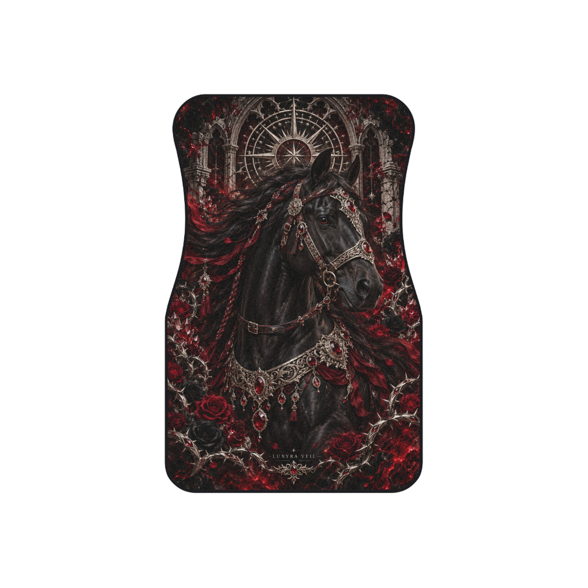 Crimson Stallion Car Floor Mats – Set of 4