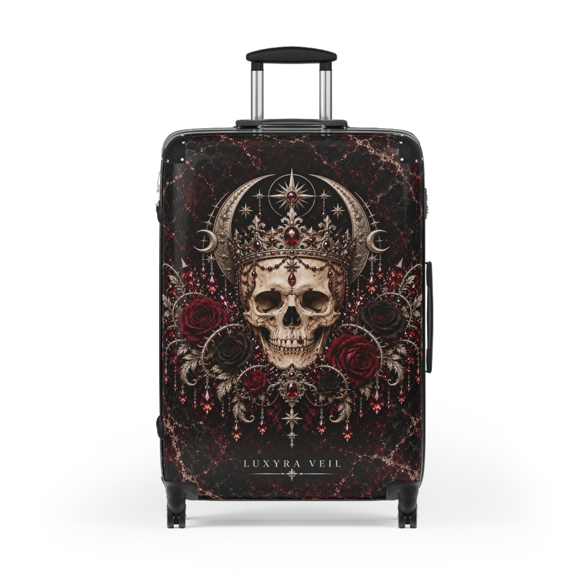 Crowned Skull Suitcase