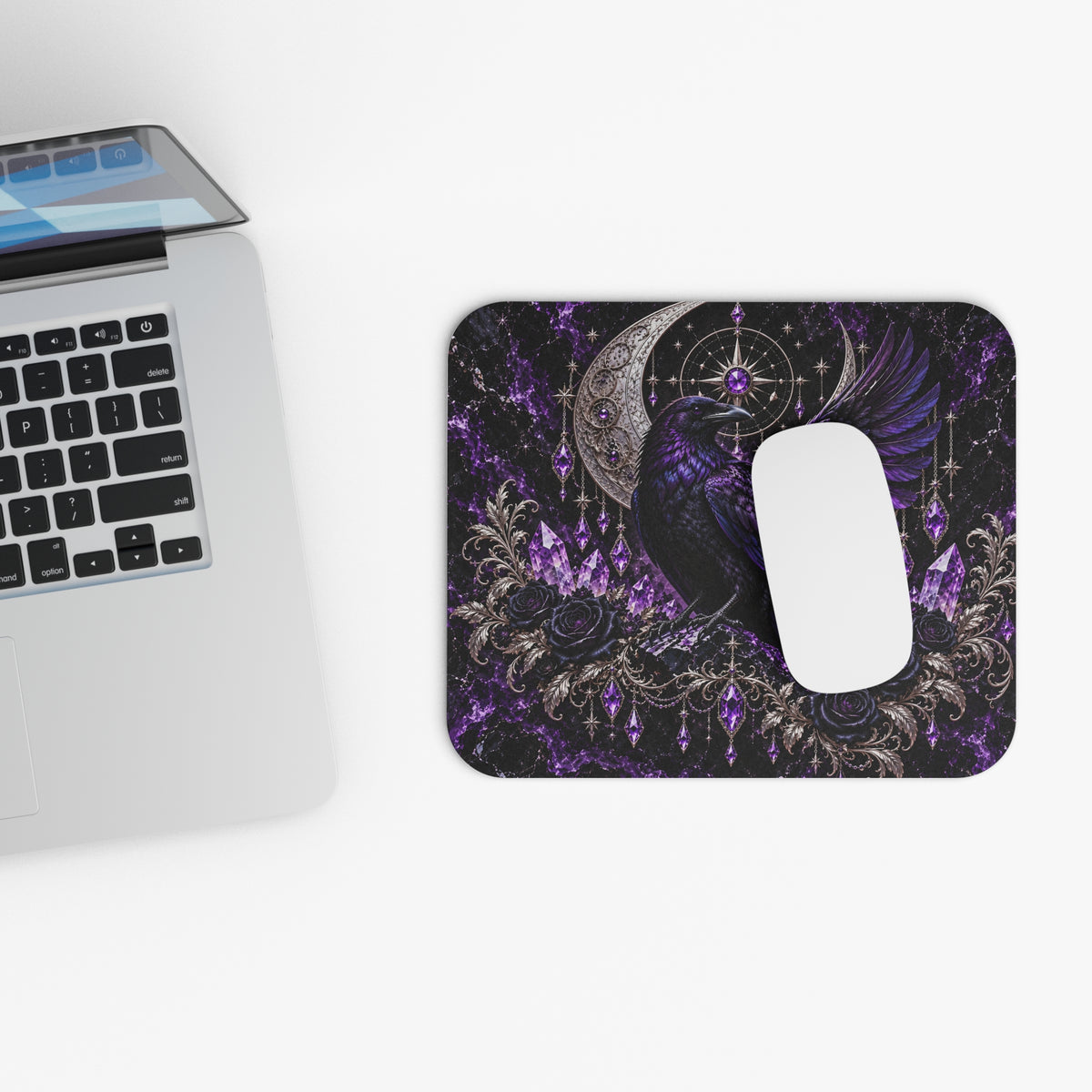 Midnight Raven Mouse Mat