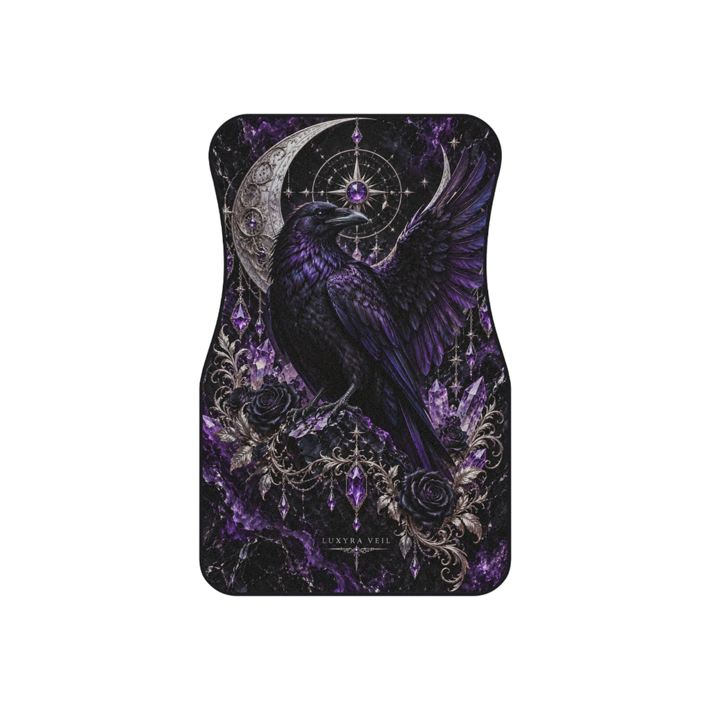Midnight Raven Car Floor Mats – Set of 4